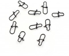 Карабин Namazu Pro NICE SNAP, цв. Carbon, р. 000, test-4 кг (уп. 10 шт.)/2000/