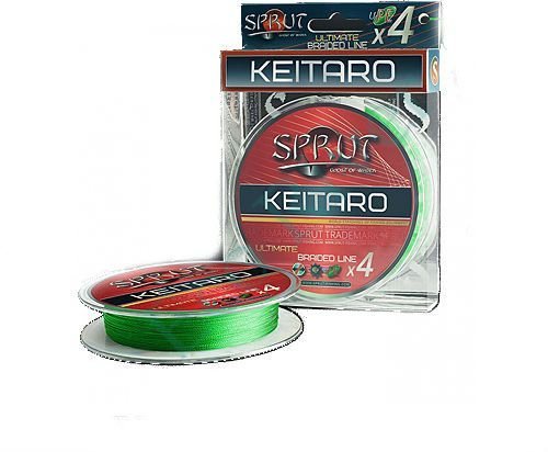 Леска плетёная Sprut Keitaro Ultimate X4 neon green 0.18 140м