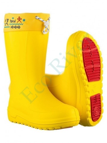Сапоги Torvi ЭВА Онега 4-сл. вкладыш ТЭП -40С желтые р.40-41
