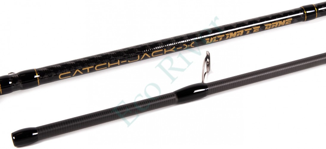 Спиннинг штекерный карбоновый Namazu Pro Catch-Jack-X Ultimate game IM8 2,1m / 15-50 г/25/