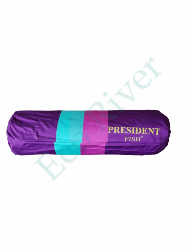 Коврик самонадувной President Fish 5см 8805004 с подголов. фиолет. (192*66)
