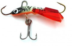 Балансир Яман Барабулька Fluo, размер 3 см, вес 3,2 гр., цв. 21, на блистере