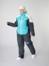 Костюм зимний Alaskan Vanda женский XL бел/голуб/сер (куртка+полукомбинезон)