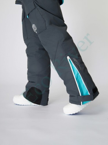 Костюм зимний Alaskan Vanda женский XL бел/голуб/сер (куртка+полукомбинезон)