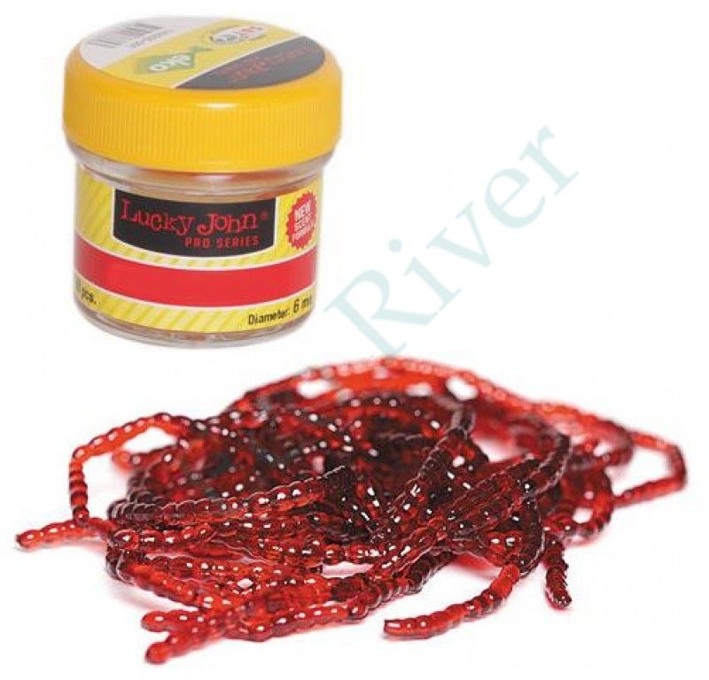 Мотыль Lucky John Extra Blood Worm съедоб. 140201-001