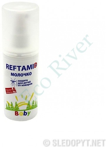 Молочко детское Рефтамид от комаров, 100 мл/27/