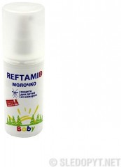 Молочко детское Рефтамид от комаров, 100 мл/27/