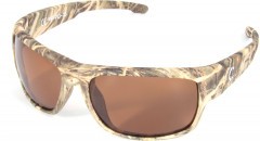 Очки поляризационные плавающие Следопыт Dark camo в футляре, линзы brown/100/