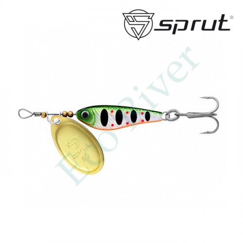Блесна Sprut Alpina Classic Spinner №2 9г/SGRTR-G
