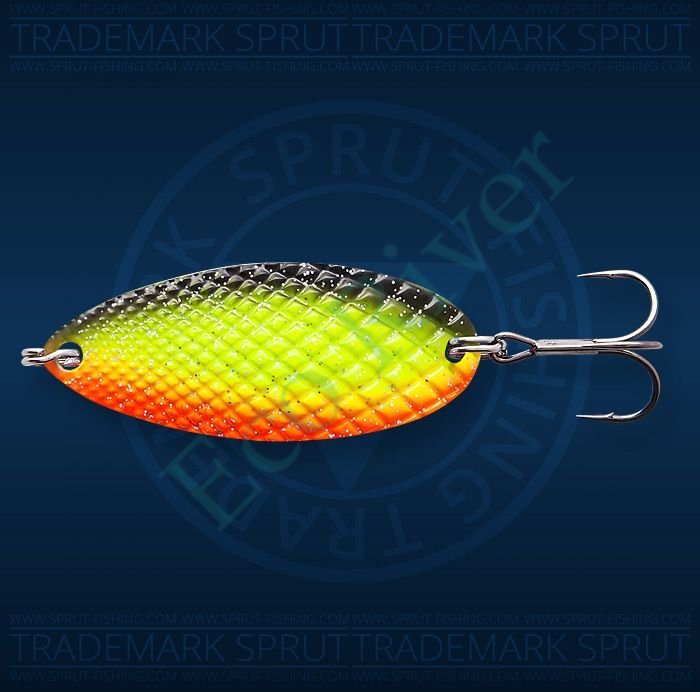 Блесна Sprut Santoku Spoon колеб. 65мм/23г/TOBK