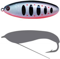 Блесна-незацепл. Sprut Bloody Woody Weedless Spoon 70S 15г/WBKTR