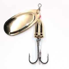 Блесна вращ. Namazu Lothar, вес 15 г, цвет 02 (латунь)/200/