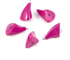 Груз Пуля-эксцентрик окрашенный разборный Яман (5 шт.) - 44 гр., фиолетовый/125/