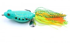 Лягушка-незацепляйка Namazu FROG с лапками, 65 мм, 16 г, цвет 05, крючок-двойник YR Hooks (BN) #2/0