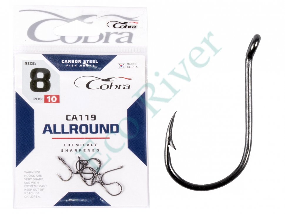 Крючок Cobra CA119-010 10шт