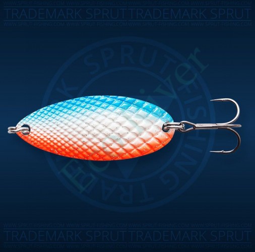 Блесна Sprut Santoku Spoon колеб. 65мм/23г/WOB
