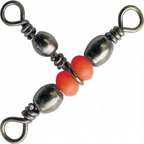 Вертлюг Fish Season на три направ. кр. бусина №10x12 16кг 5шт 1706-10x12F