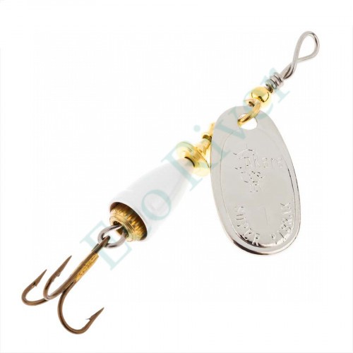 Блесна Akara C-5082 13г вращ. 001/Sil