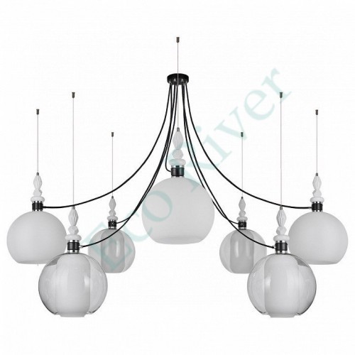 Подвесная люстра 33 идеи M66TW PND182.07.17CH.003BL-M66TW