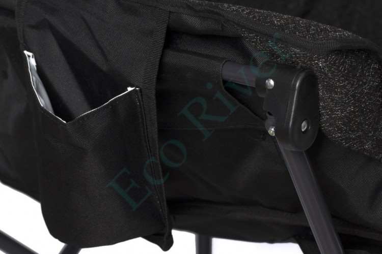 Кресло складное кемпинговое Kyoda полукруглое, размер 52/88*54*45/97, вес 6,2кг (2 цвета)