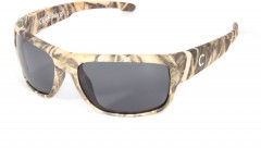 Очки поляризационные плавающие Следопыт Dark camo поляризационные в футляре, линзы grey/100/