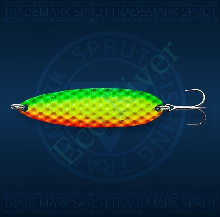 Блесна Sprut Sujihiki Spoon колеб. 90мм/31г/FTL