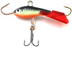 Балансир Яман Бычок Fluo, размер 3,5 см, вес 6 гр., цв. 23, на блистере