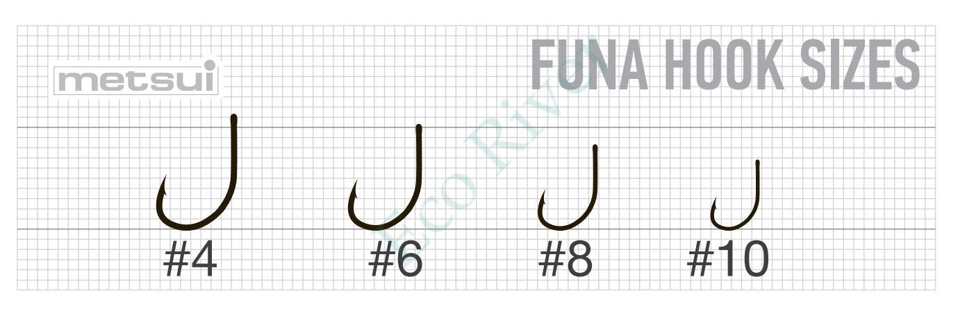 Крючок Metsui funa bln №8 12шт FU-BLN-08