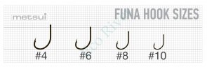 Крючок Metsui funa bln №8 12шт FU-BLN-08