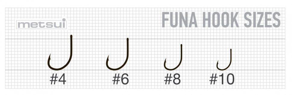 Крючок Metsui funa bln №8 12шт FU-BLN-08
