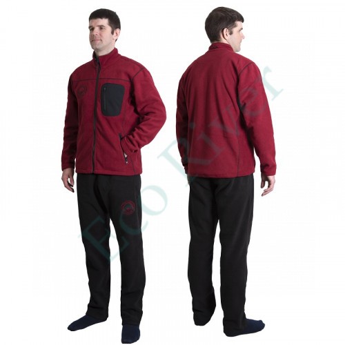 Флисовый комплект Royal Fish борд. р-р XXL