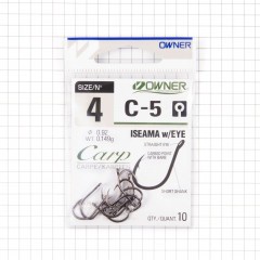 Крючок Owner ISEAMA w/eye BC №4 10шт