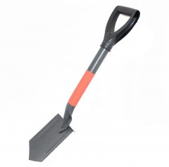 Лопата Следопыт штыковая автомобильная, металл. черенок с ручкой, в чехле/20/
