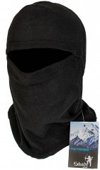 Балаклава Skadi, ткань Polar Fleece, цв. черный Б/Р/150/