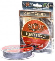 Леска плетёная Sprut Keitaro Ultimate X4 space gray 0.16 140м