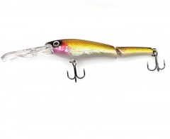 Воблер Namazu Jointed Zun Minnow, L-95 мм, 12,5г, минноу, составной, тонущий (0,5-2,5 м), цвет №10