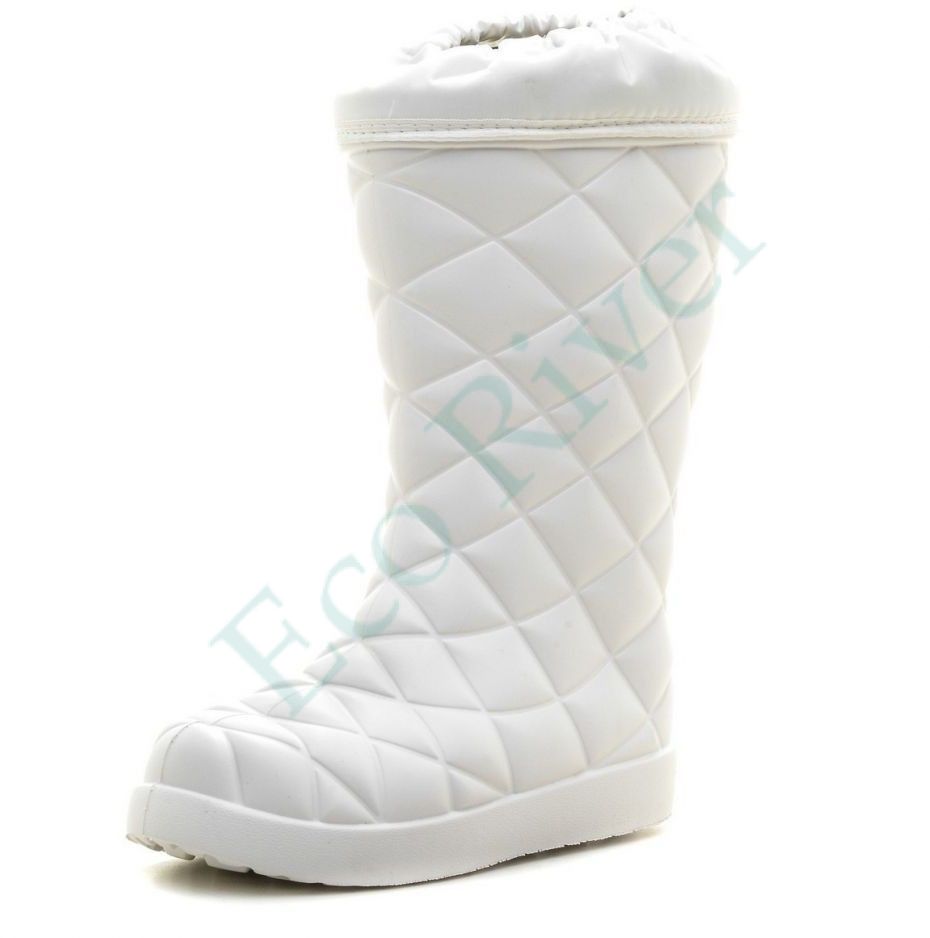 Сапоги Kaury Wafer ЭВА 990-45 женские белые р.40-41