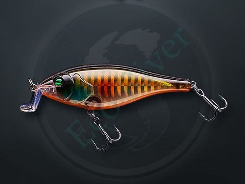 Воблер Sprut Saba Shad 3D 57F 6г/SGBK-3D