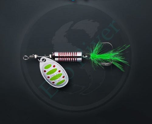 Блесна Sprut Makuro Spinner №2 4.5г/STR-GR