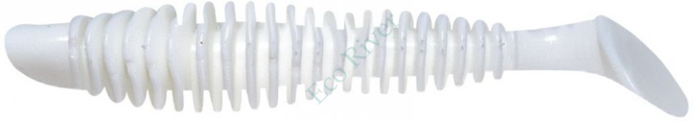 Виброхвост Yaman PRO Arris Shad, р.2,5 inch, цвет #01 - White (уп. 7 шт.)