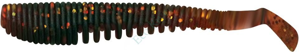 Виброхвост Yaman PRO Legend Minnow, р.3 inch, цвет #09 - Motor Oil (уп. 6 шт.)