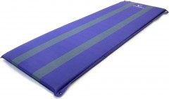 Коврик самонадувающийся Следопыт, 191x62x5 cм, стандарт, синий/серый/10/