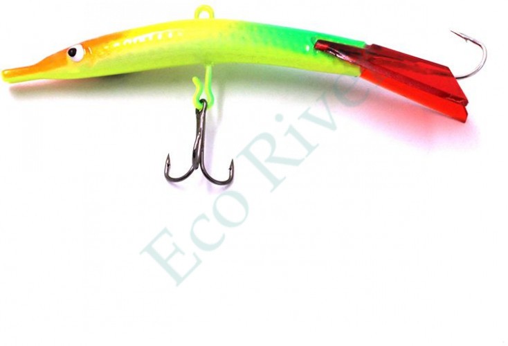 Балансир Яман Щука, размер 8 см, вес 22 гр., цв. 37, на блистере