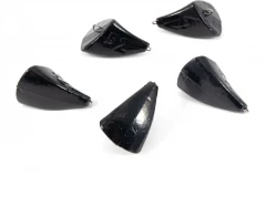 Груз Пуля-эксцентрик окрашенный разборный Яман (5 шт.) - 52 гр., чёрный/100/