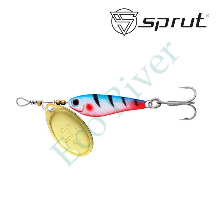 Блесна Sprut Alpina Classic Spinner №2 9г/WBP-G