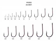 Крючок Fish Season Viking №14 BN 10шт 9501-14F