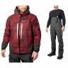 Костюм рыболовный Graff демисезонный размер 4XL/176-182 (Bratex 20000, бордовый камо)