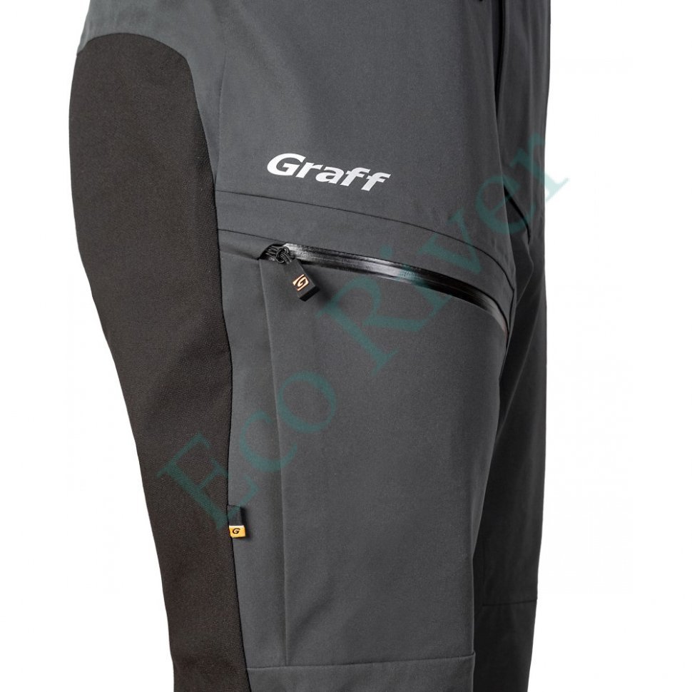 Костюм рыболовный Graff демисезонный размер 4XL/176-182 (Bratex 20000, бордовый камо)