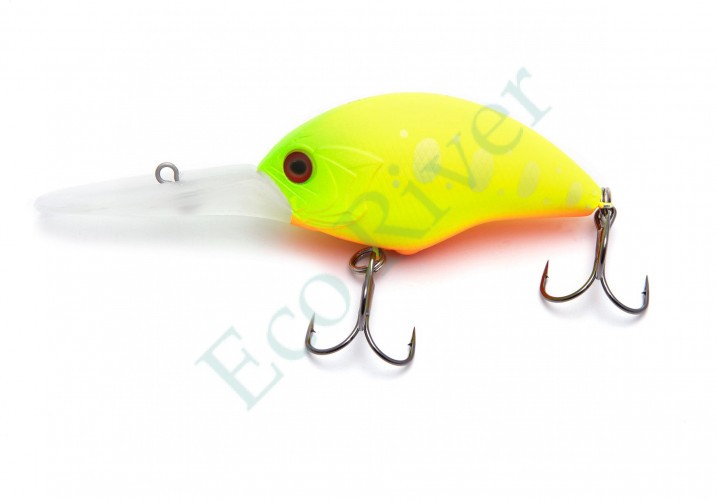 Воблер Namazu HippoCampus L-60мм, 18 г, крэнк, плавающий (2,5 - 4,5м), цвет №8/200/