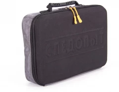 Сумка рыболовная Следопыт Module Case, 30х22х10 см, цв. серый + 2 коробки Luno 20/3/